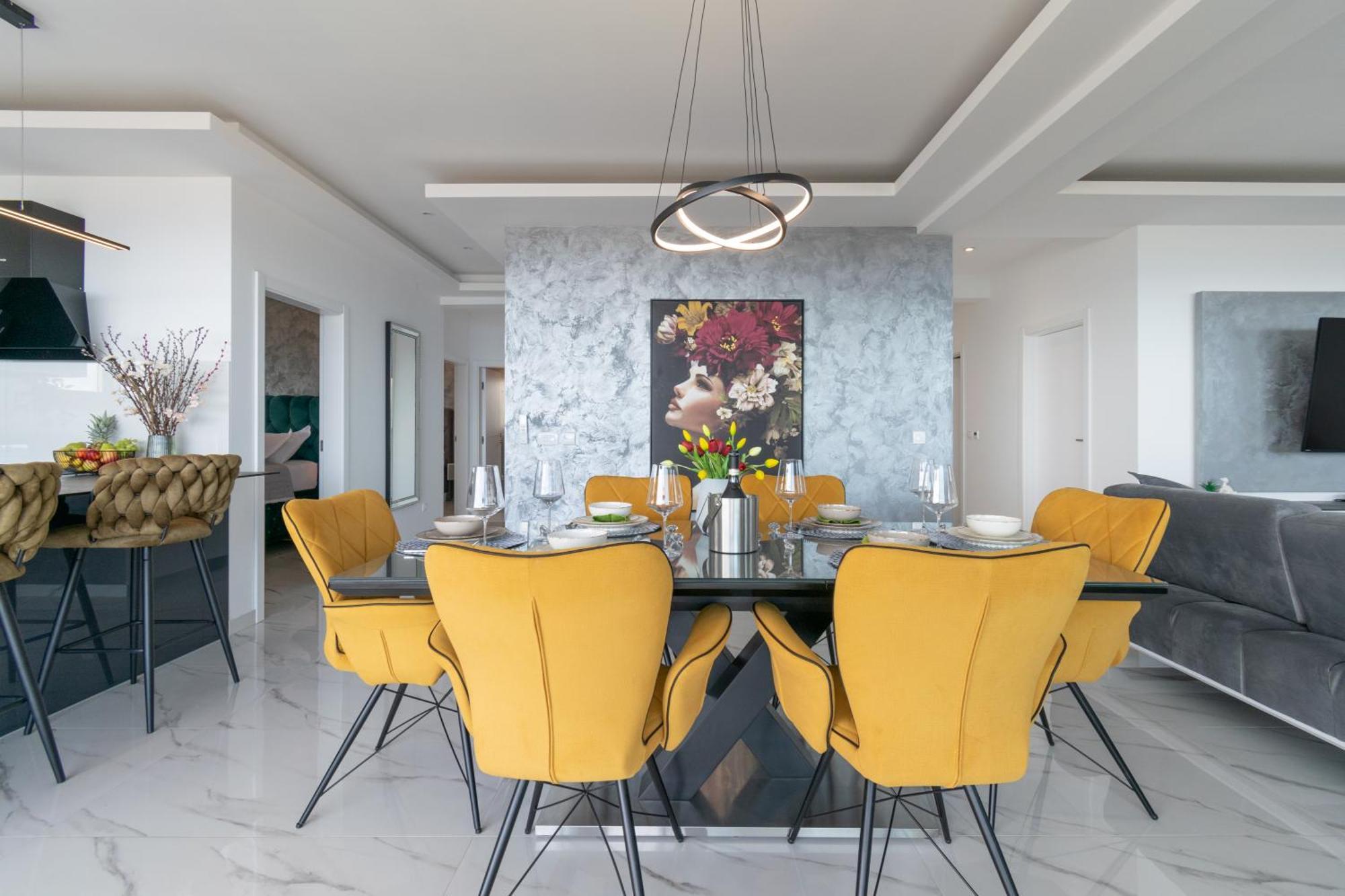Appartamento Lux Penthouse Panoramic View With Jacuzzi Makarska Esterno foto